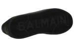 BALMAIN Balmain B-Court Leather Low Laces Stylish Board Shoes Men's Black