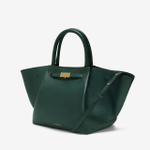 Сумка DeMellier The Midi New York Forest Green Small Grain