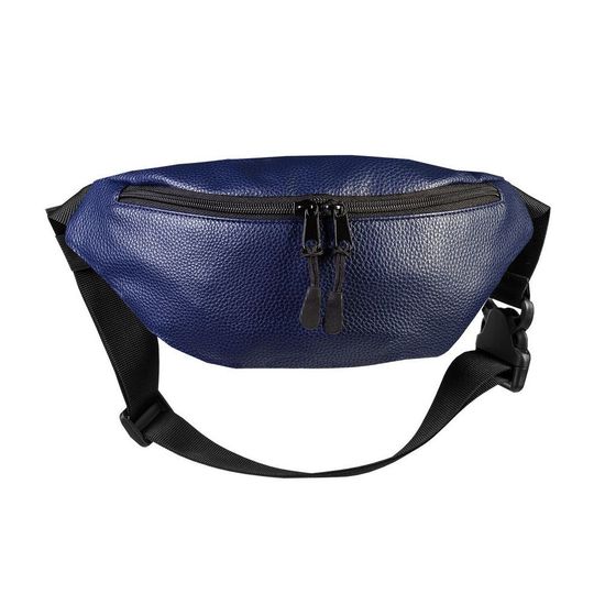 Сумка ТАЙНА поясная BLOCK-L синий
