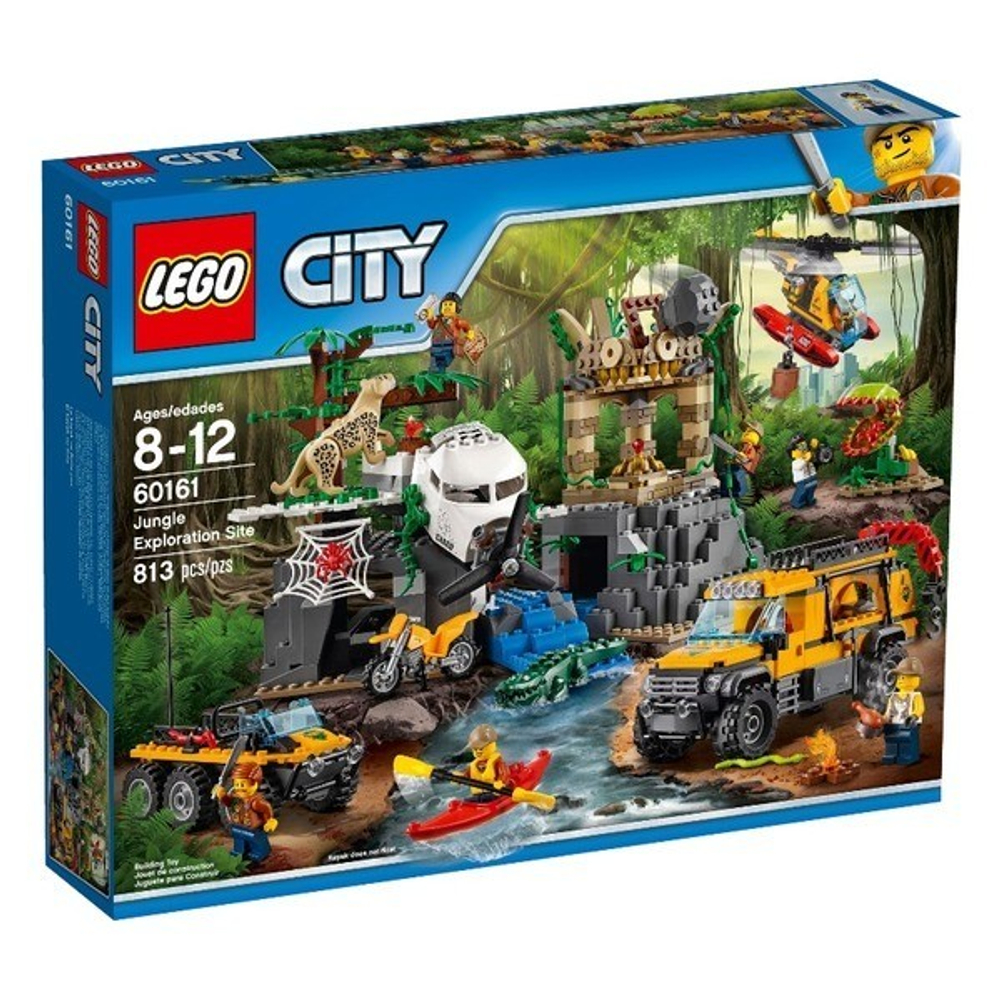 LEGO City: База исследователей джунглей 60161 — Jungle Explorers Jungle Exploration Site — Лего Сити Город