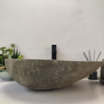 Раковина из речного камня RS-63595 (60*53*16) 0124
