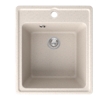 Мойка ML-GMS18 СТАНДАРТ прямоугольная, бежевый (328), 410*470*190мм