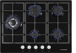 Газовая варочная панель MAUNFELD EGHE.75.33CB\G фото 