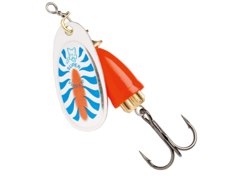 Блесна Blue Fox Vibrax Fluorescent №2, цвет BFR, арт. BFF2-BFR