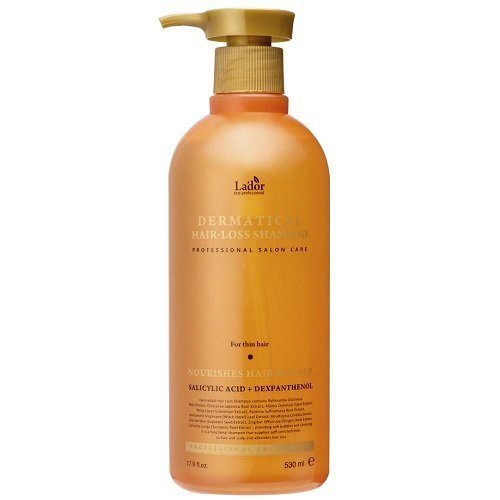 Lador Dermatical Hair-Loss Shampoo For Thin Hair шампунь для тонких волос против выпадения