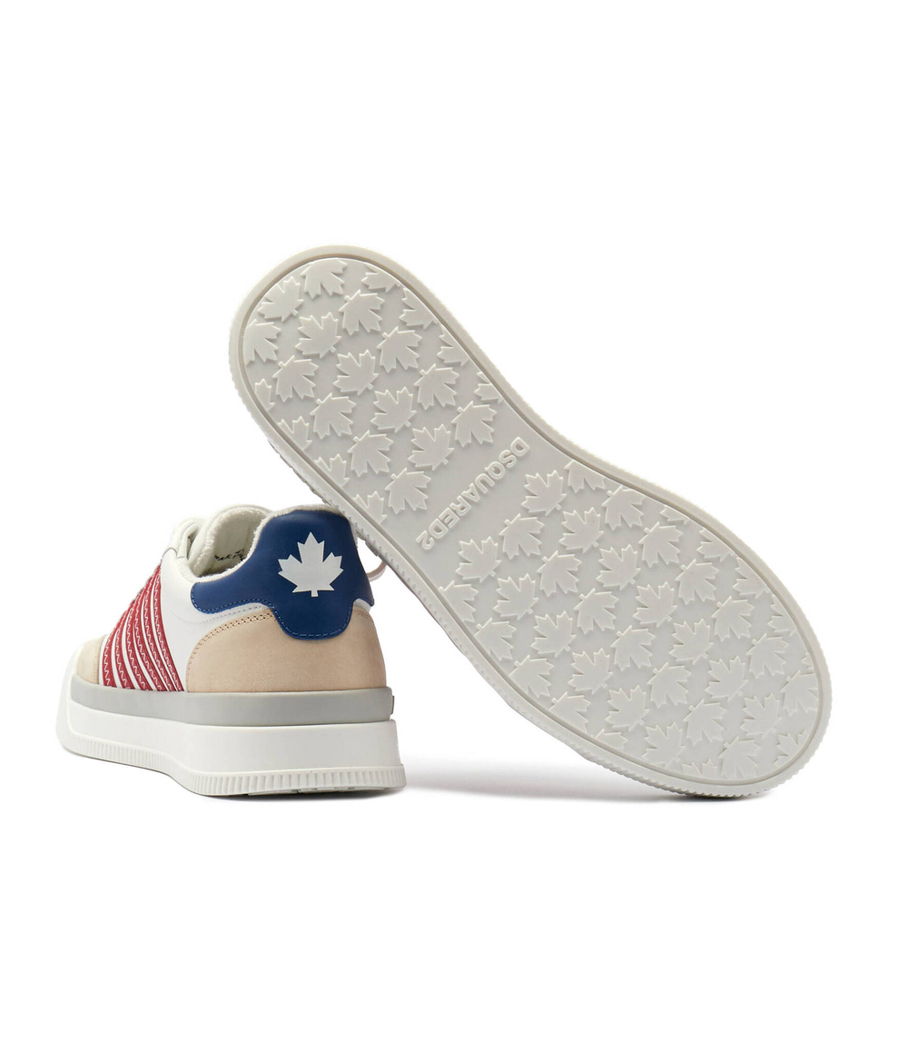 Кожаные кроссовки Dsquared2 - белый(SNM0342 11100001)