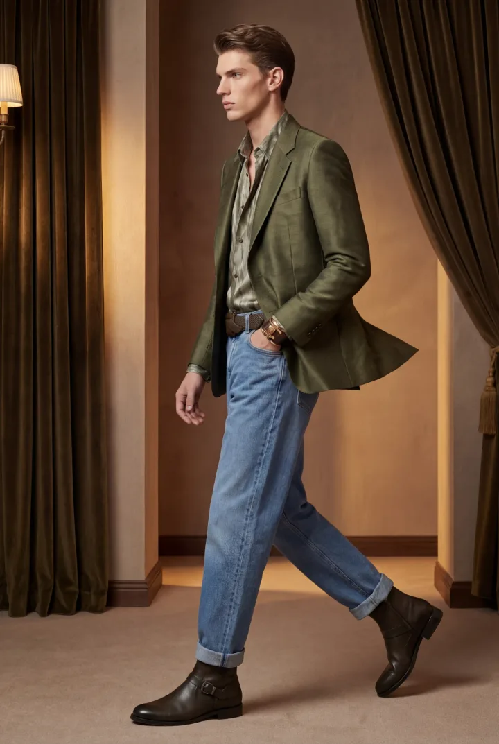 Джинсы мужские «CROS»