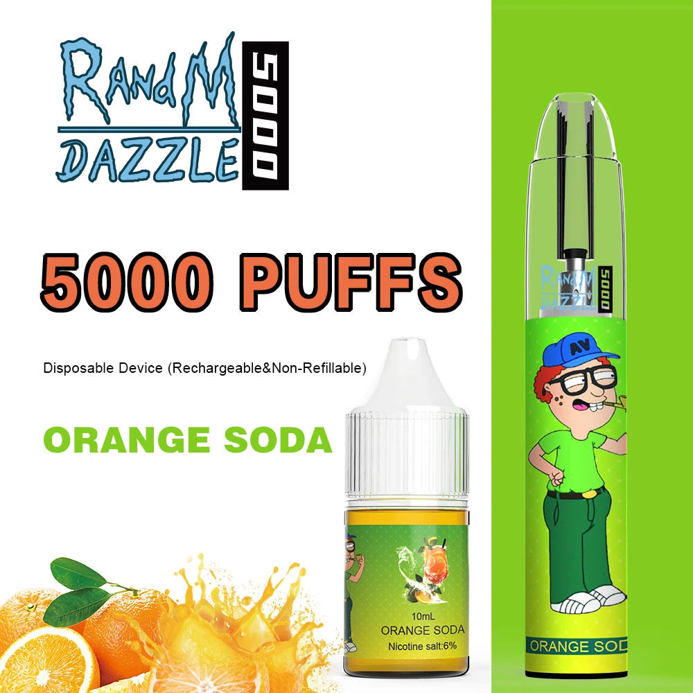 RandM Dazzle 5000 - Orange Soda (5% nic)