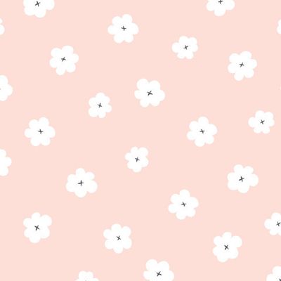 Узор из мелких цветочков, мильфлер