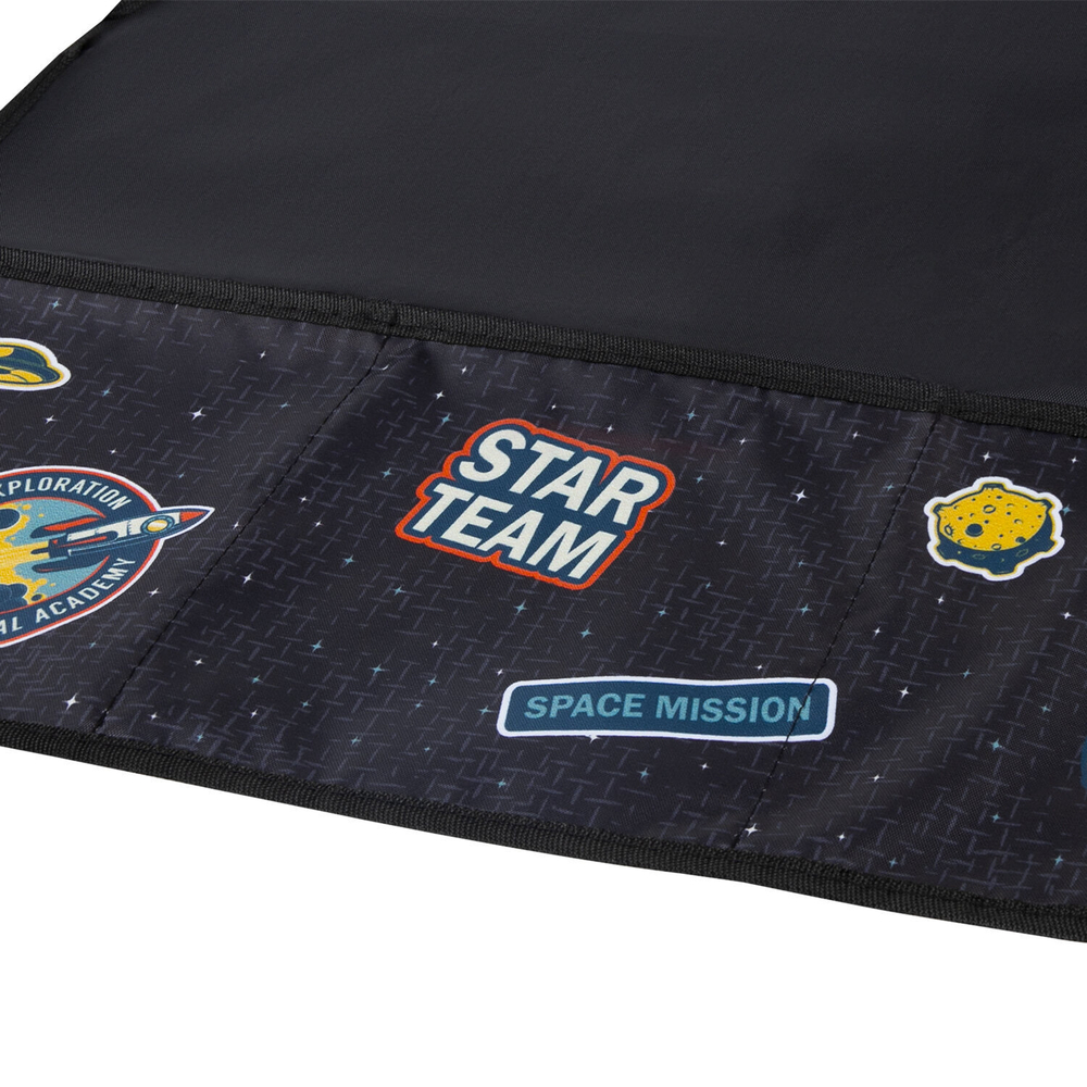 Накидка фартук с нарукавниками для труда BRAUBERG 3 кармана 46x54 см "Space Mission" (4 штуки в упаковке)