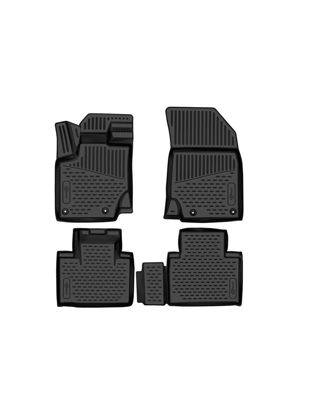 Коврики в салон для GEELY Atlas Pro (I (NL-3)) 2021- FORMAT.3DAN0177210K