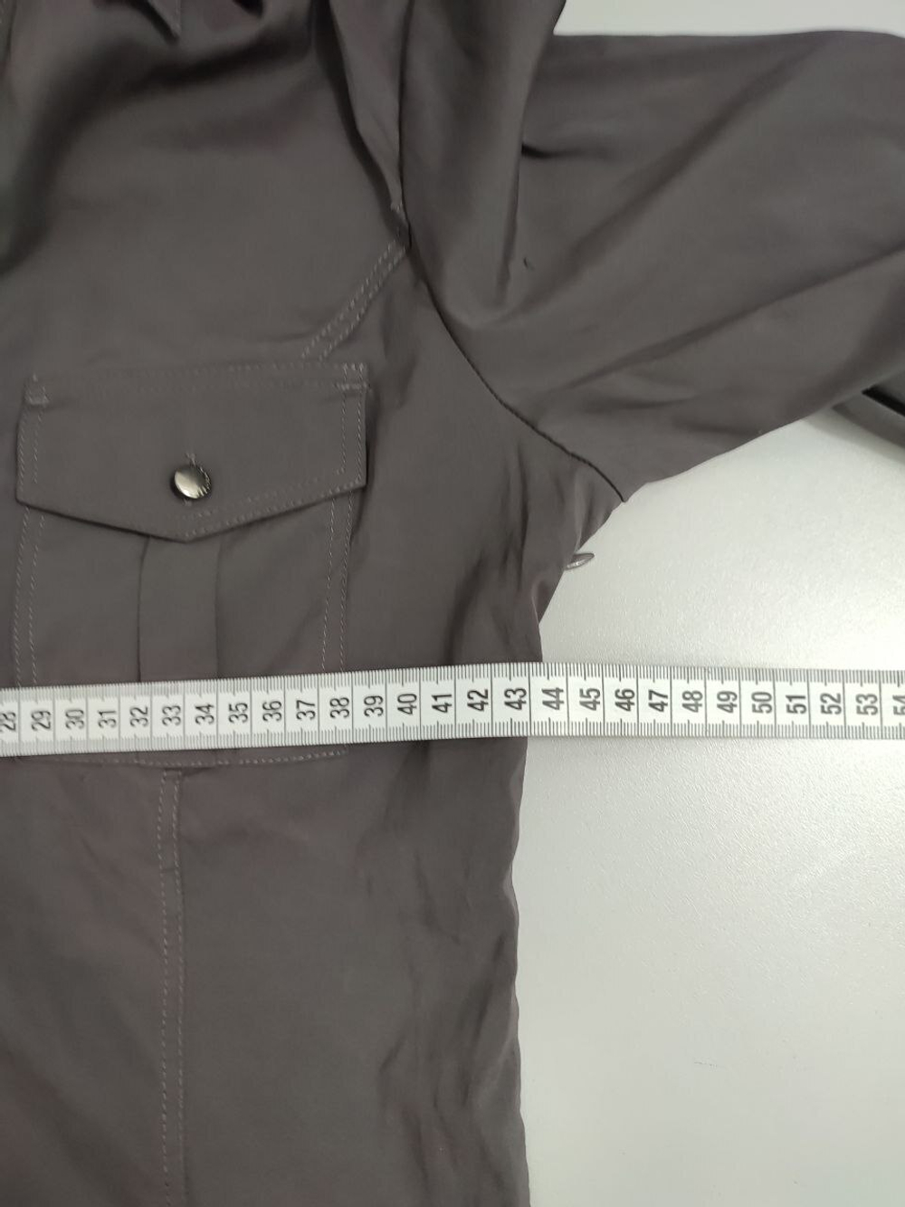 Рубашка Exspress Desing Studio однотонная 46 размер