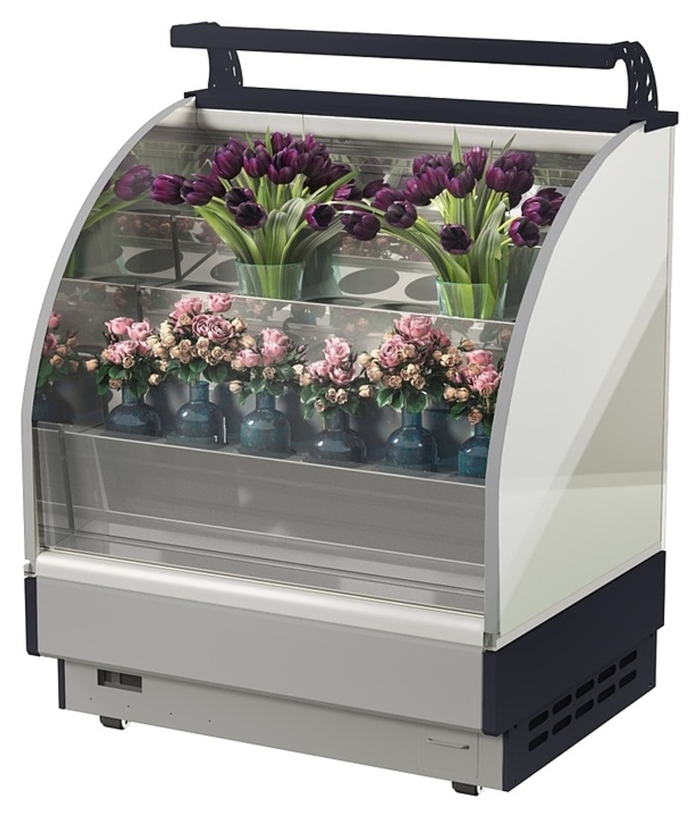 Горка холодильная Lida Stella Flora mini (1000х970х1800 мм)
