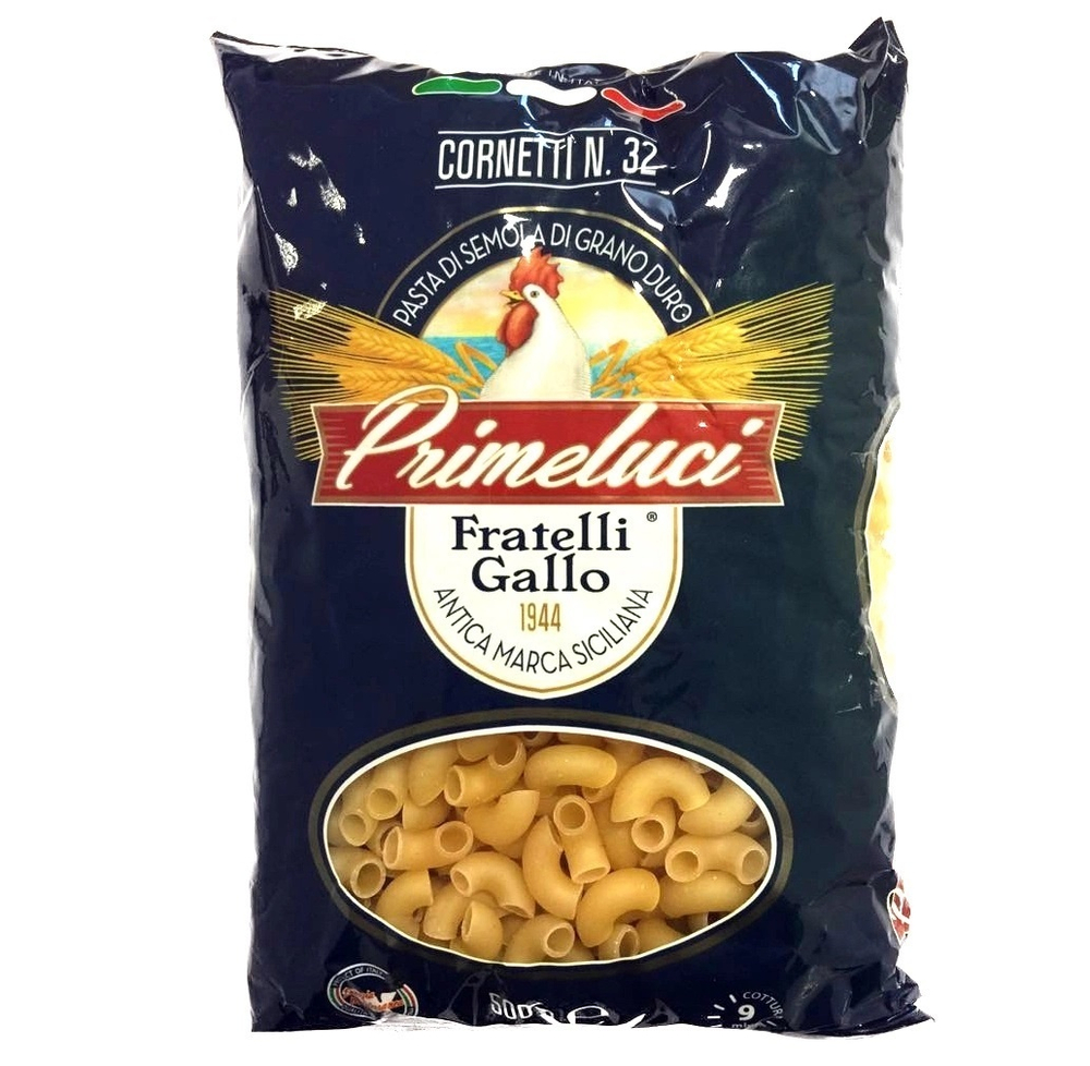 Макаронные Изделия Primeluci Корнетти 500г