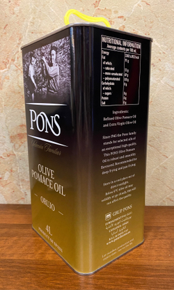 Оливковое Масло PONS 4л Рафинированное, Испания, КАТАЛОНИЯ