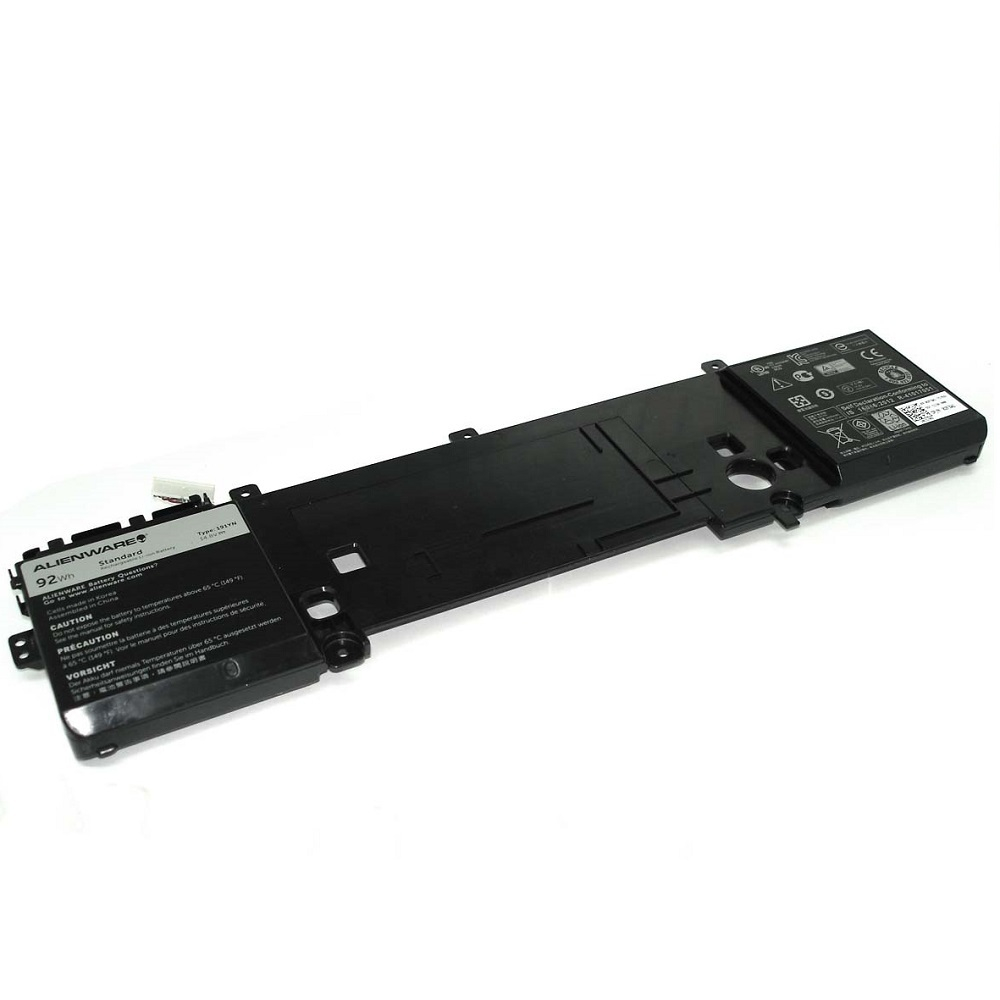 Аккумуляторная батарея для ноутбука Dell Alienware 15 R1, R2 14.8V 92Wh 191YN