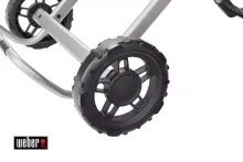 Портативный газовый гриль Weber Traveler Stealth Edition, 1 горелка, чёрный