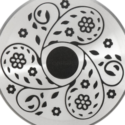Кастрюля алюминий, антиприг, 5 л, с крыш, Горница, Гранит, к2732аг