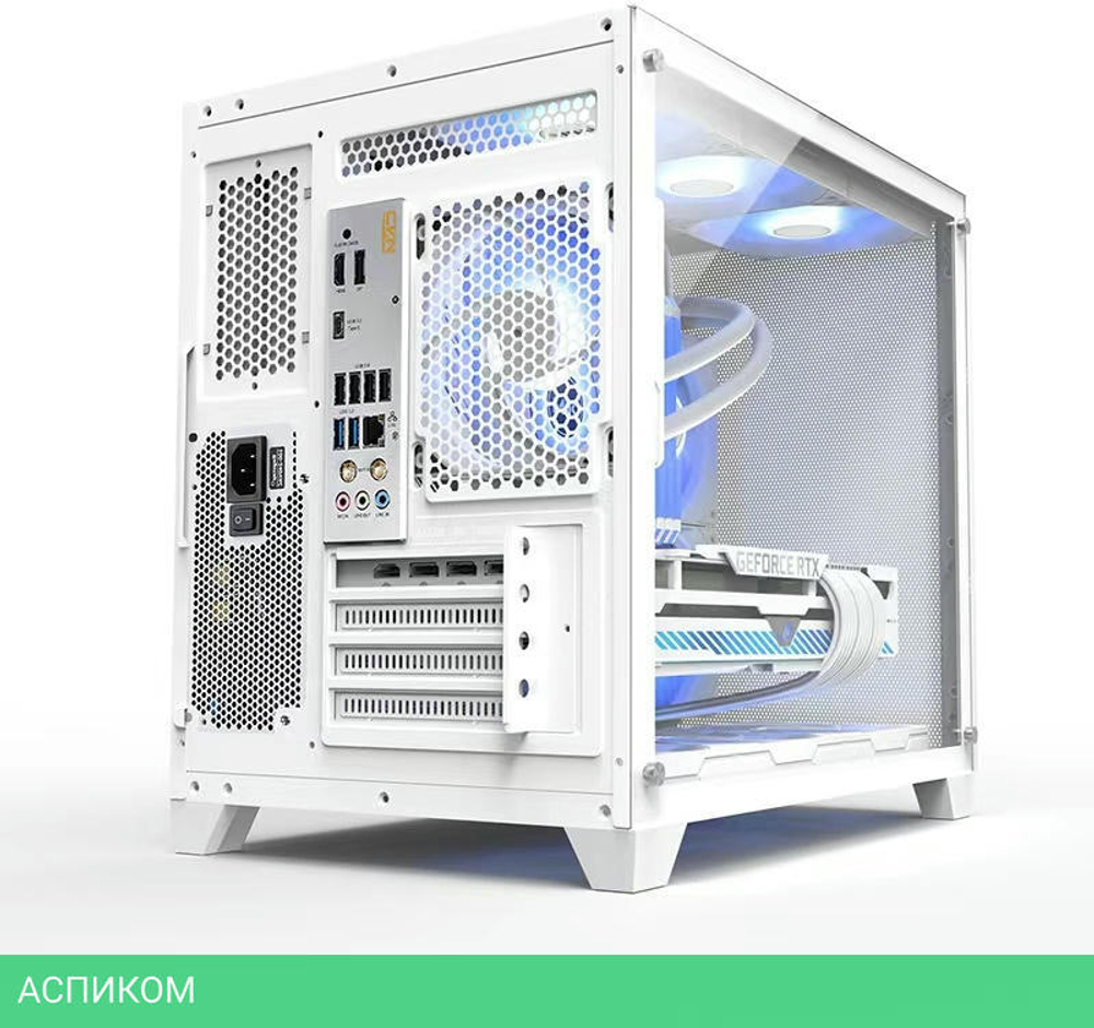 Корпус Formula Crystal Z5 TG без БП белый
