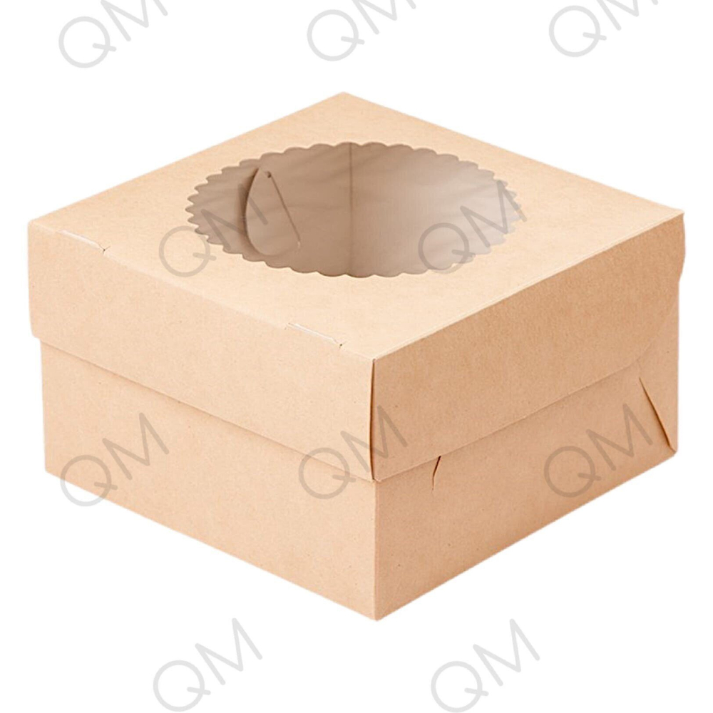 Упаковка ECO MUF (4) 160*160*100 мм (крафт), 150шт