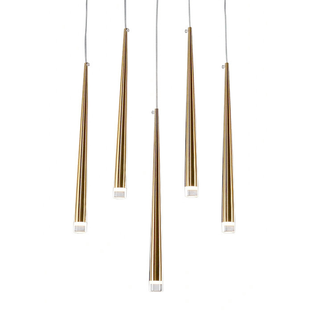 Подвесной светильник Aquitaine 5 gold