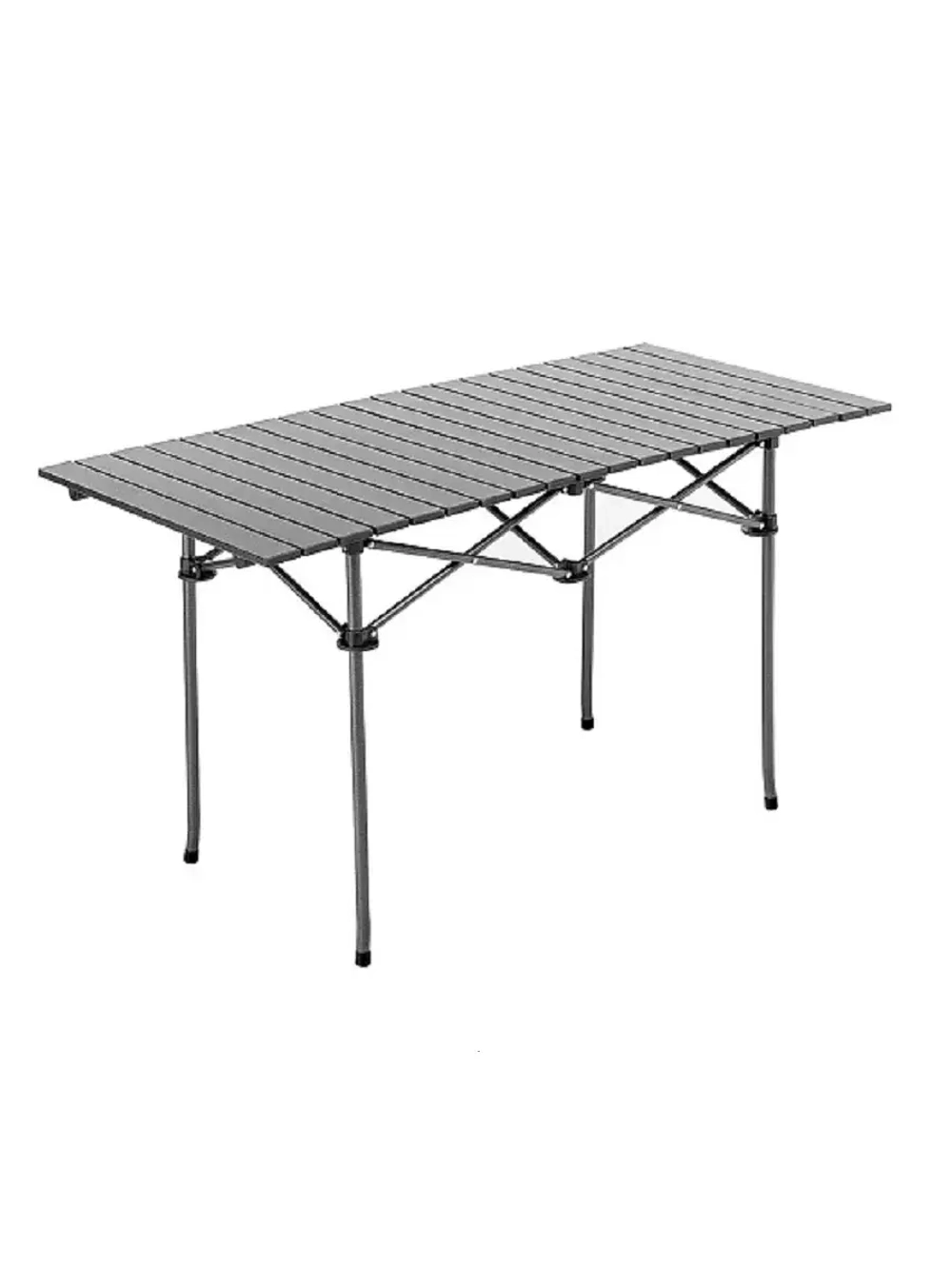 Стол складной 120x55x65см с отделом под посуду