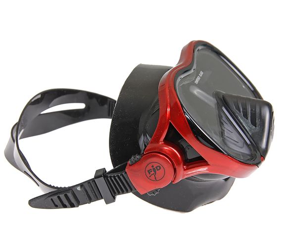 Комплект FanDiver FD-01K (маска+трубка+ласты) в сумочке черный/красный