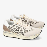 Комбинированные кроссовки Premiata Conny 7362 на шнуровке