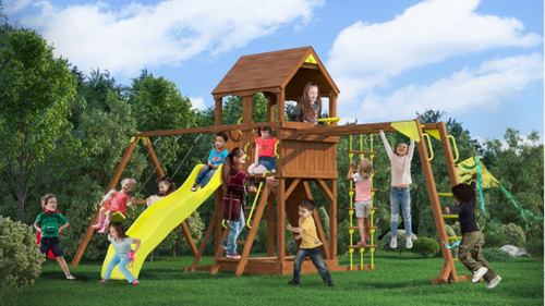 Детская площадка MoyDvor Париж с рукоходом 2023