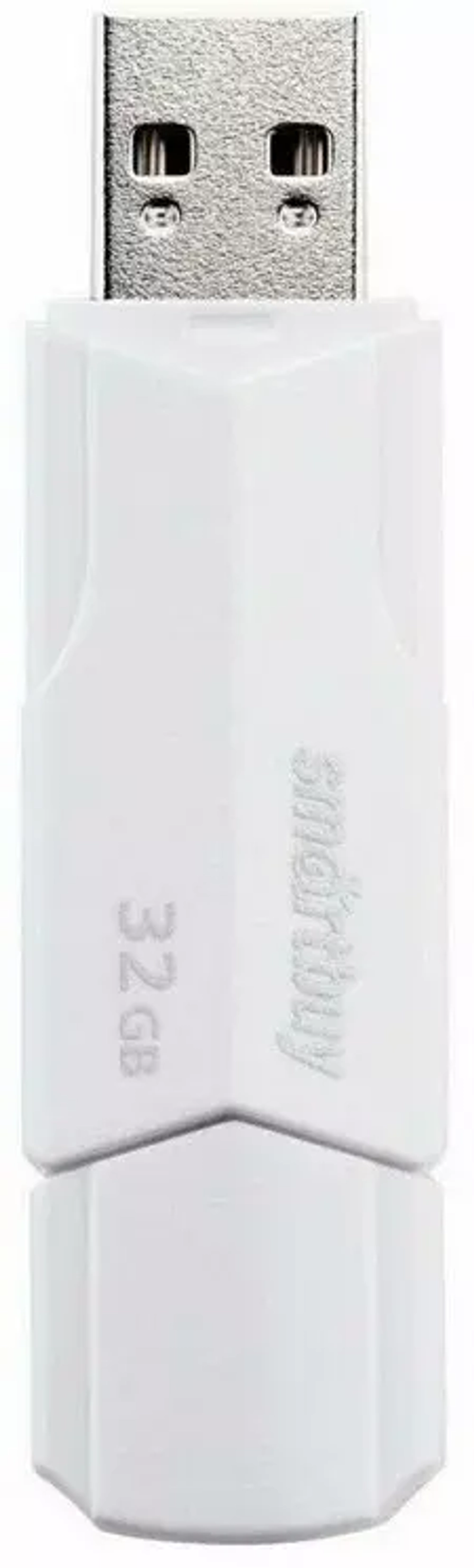 Флешка 32-GB Smartbuy Clue White USB 2.0