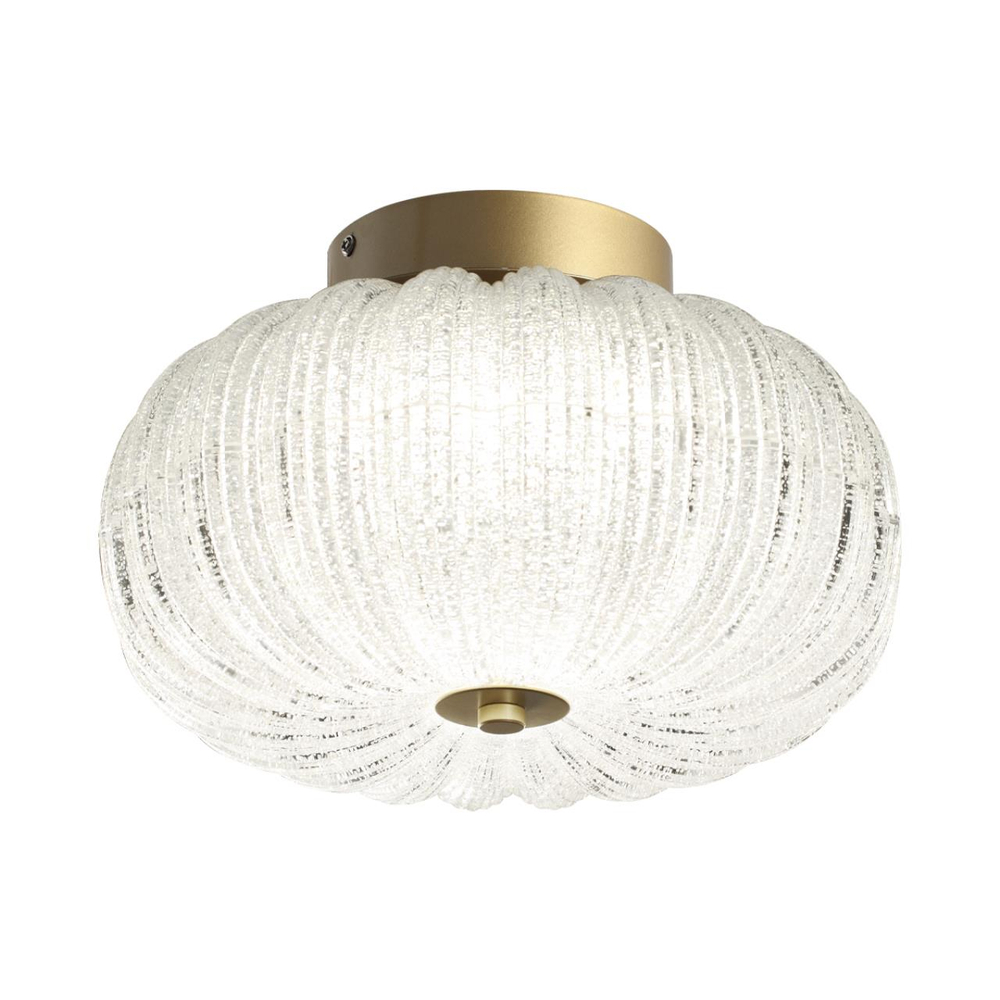 7720/24L PIKO LED SN 570 Светильник металл/стекло/прозрачный/золотой LED 24Вт 3000-6500K D300 IP20 пульт ДУ ANGELO