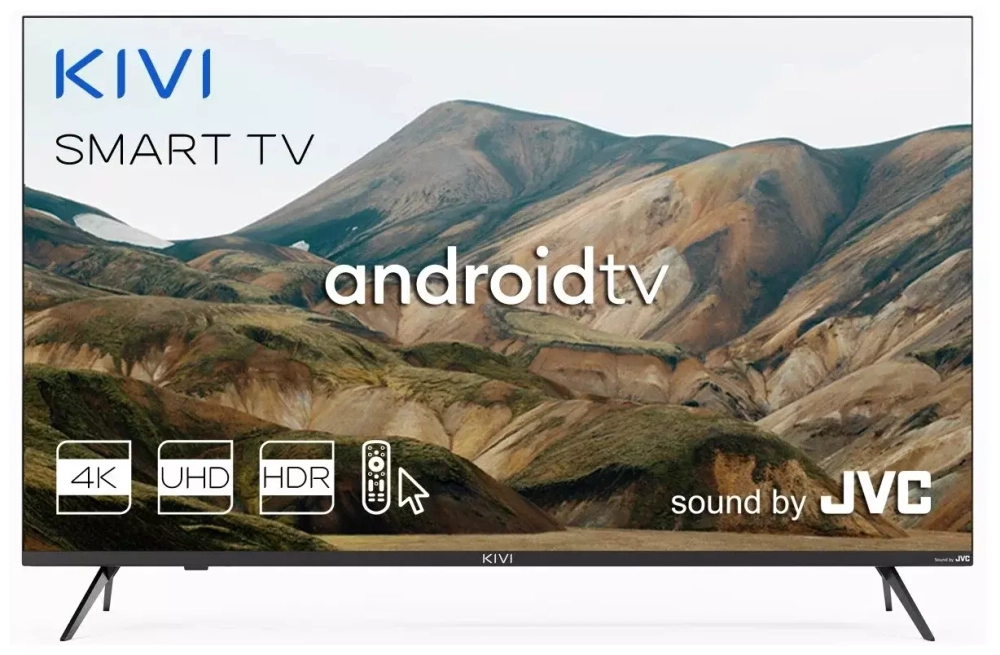 Телевизор Kivi ЖК 50"; 50U740LB (4K UHD 3840x2160, Smart TV) черный