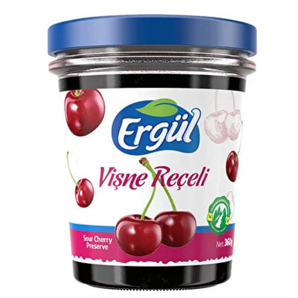 Варенье с вишней, ERGUL, Visne receli, 360гр