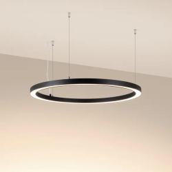 Светильник SP-CIRCLE-HANG-O3535-D900-55W Warm3000 (RAL9005, 120 deg, 230V) IP40 LED (Arlight, Алюминий) 049368