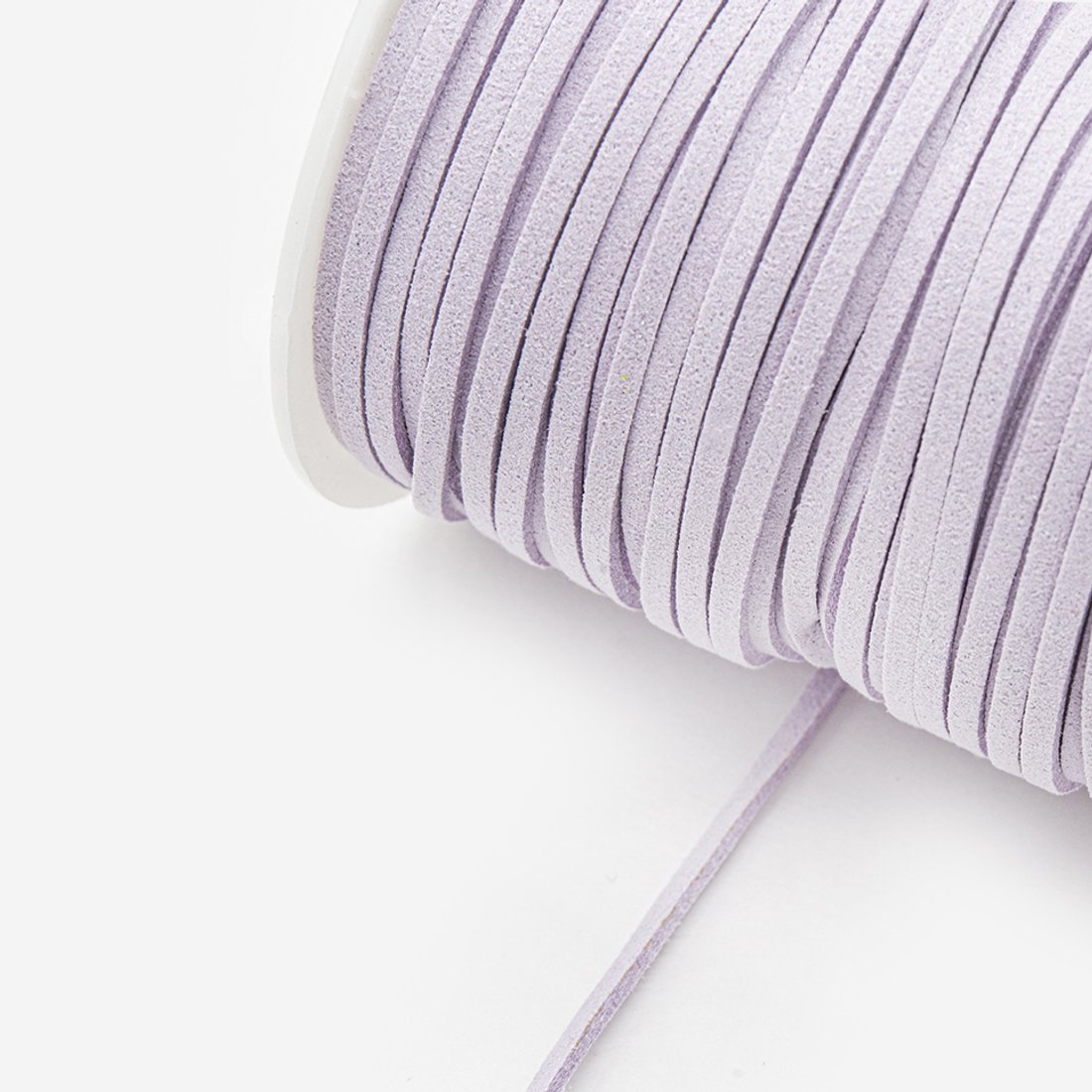 Шнур замшевый, 2мм, оттенок "Лаванда"