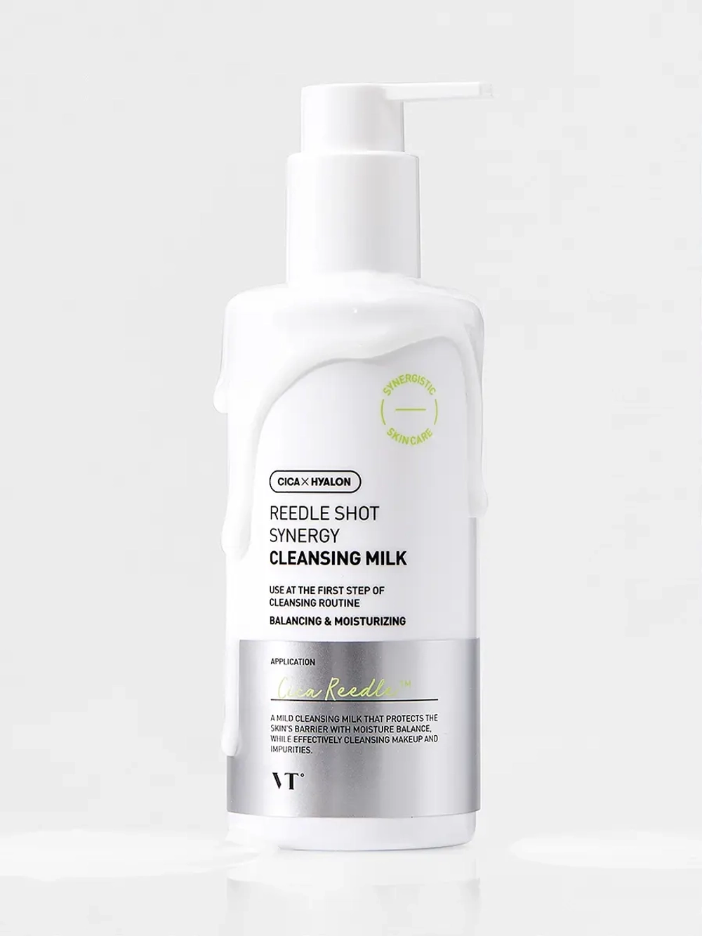 VT Cosmetics Очищающее молочко для лица с микроиглами Reedle Shot Synergy Cleansing Milk 200 мл