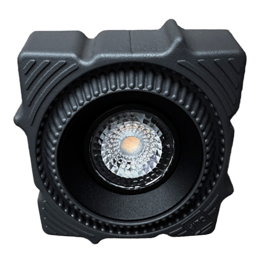 ST753.448.07 Св-к встр. светодиодный в натяжной ПВХ потолок Черный LED 1*7W 4000K 560Lm Ra80 60° IP20 L102xW102xH36 220-240V