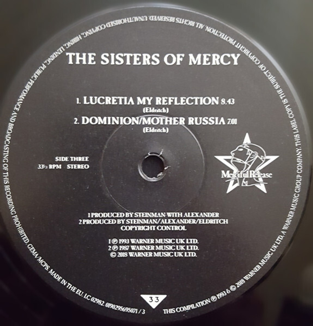 The Sisters Of Mercy / Greatest Hits Volume One: A Slight Case Of Overbombing (2LP)