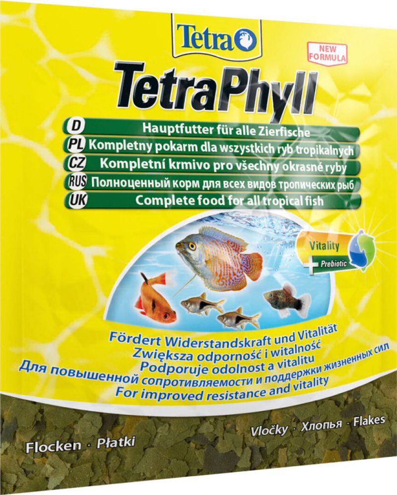 корм для рыб Tetra Phyll (хлопья) 12 гр