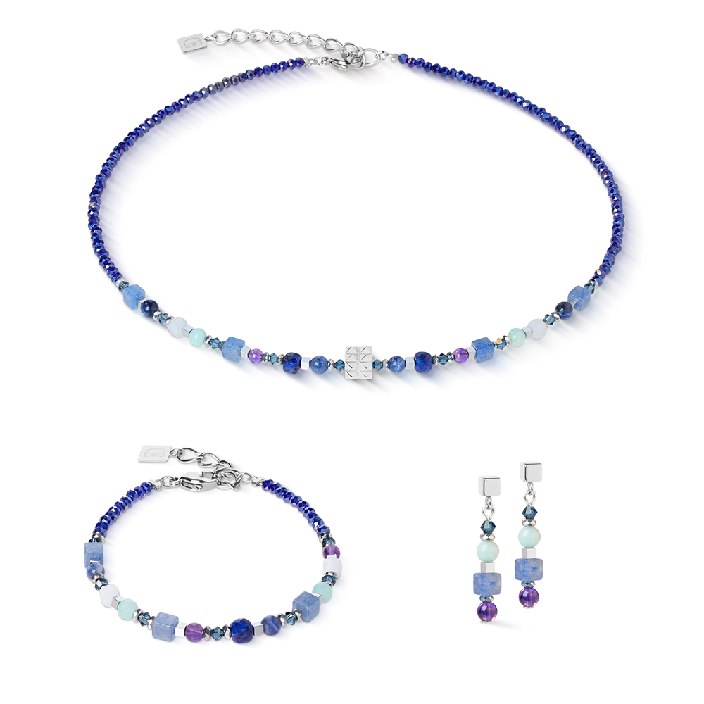 Колье Coeur de Lion Blue 4347/10-0700