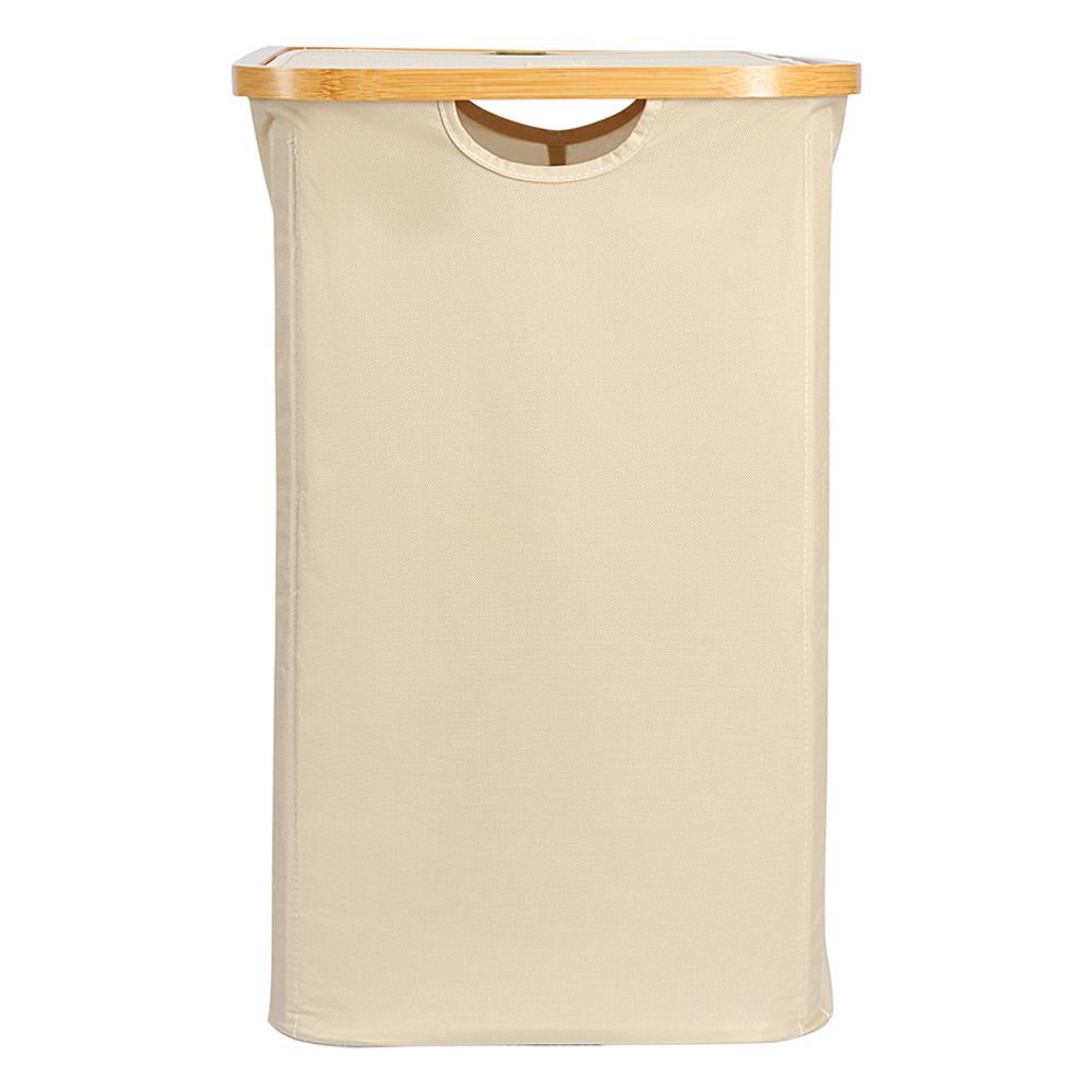 Корзина для белья с двумя отделениями Neat Twin, 53,5х33х53 см, молочная