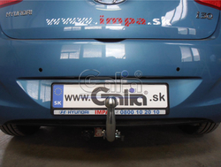 Фаркоп оцинкованный Galia H086A для Hyundai i30 хетчбек 2012-, Kia Ceed хетчбек 2012-(паспорт и сертификат в комплекте)(без электрики)