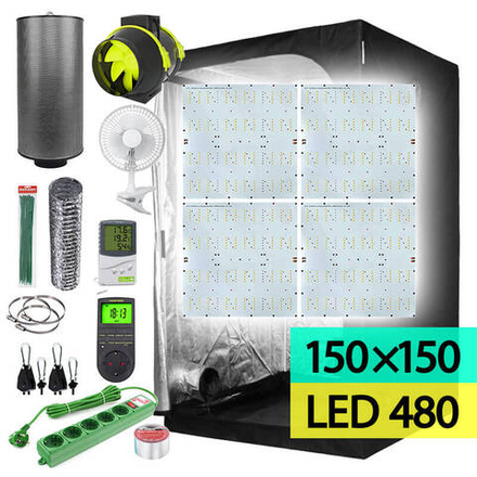 Готовый Гроубокс PROBOX Basic 150 / Quantum Board 480W + ПОДАРОК