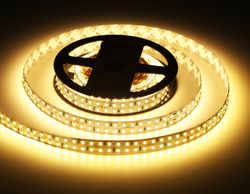 Ambrella Светодиодная лента двухрядная Ambrella Light GS3701 2835 240Led /24W m/ 24V IP20 3000K 5m LED Strip 24V GS3701