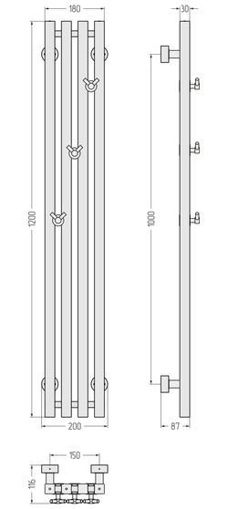 Сунержа Сатерленд PRO 1200х150