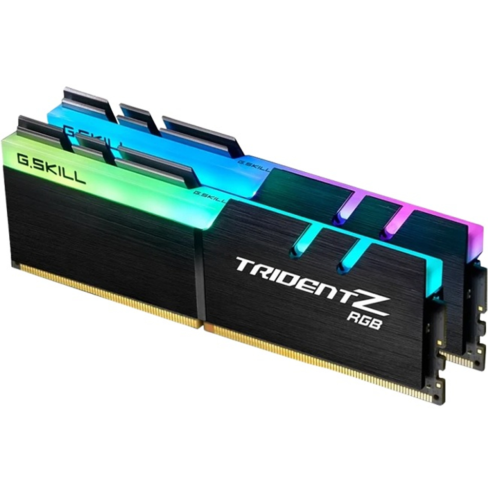 Модуль памяти DIMM DDR4 32Gb, 3600Mhz, 2x16Gb, G.Skill TridentZ RGB (F4-3600C18D-32GTZR)