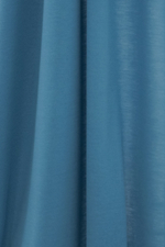 Тонкий хлопковый трикотаж пыльно-голубого цвета (124 г/м2)