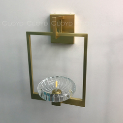 Бра Cloyd BEKAR W1 / выс. 38 см - латунь (арт.20386)