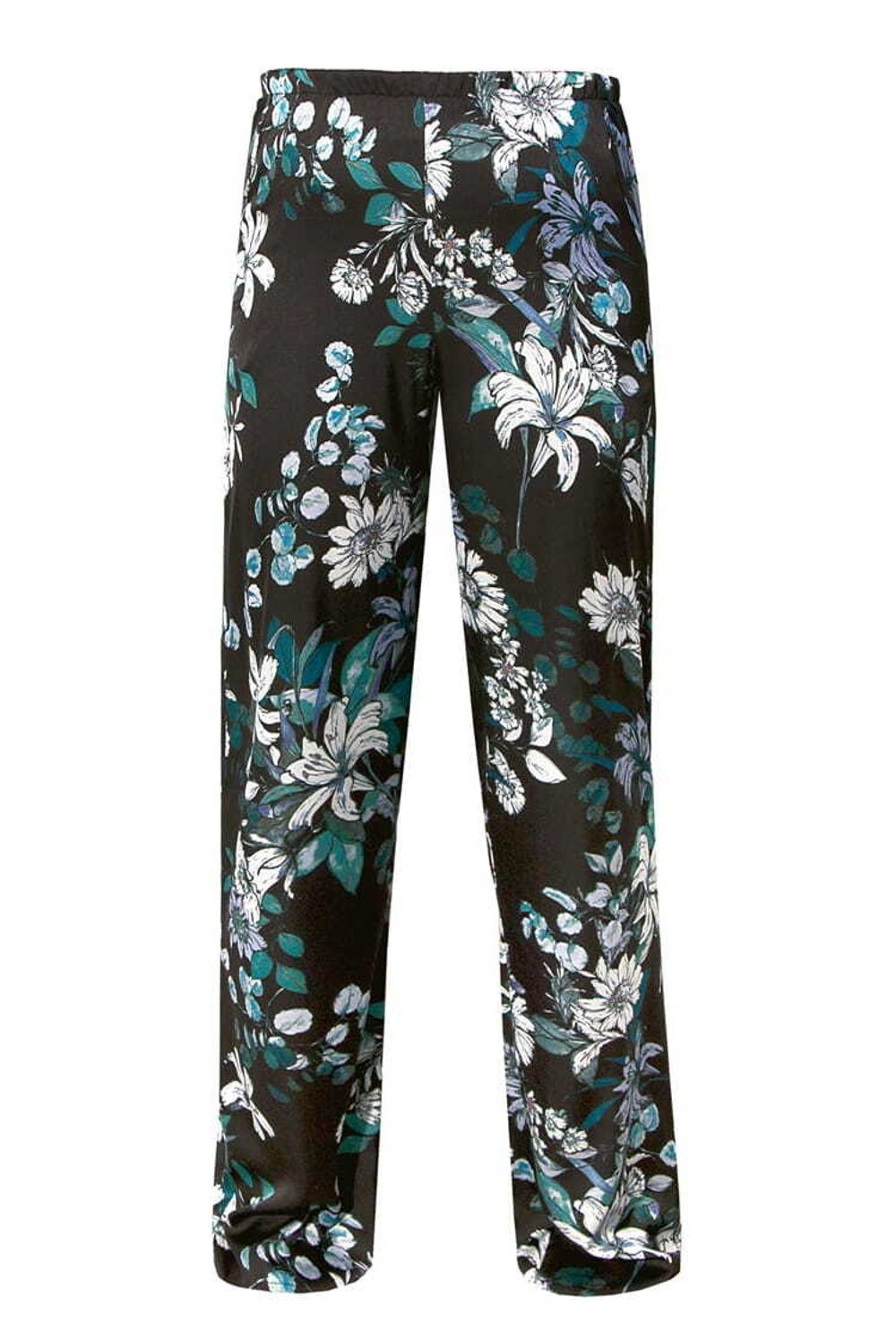 Брючный комплект для сна Xena (Размер: S) (Цвет: изумрудный)