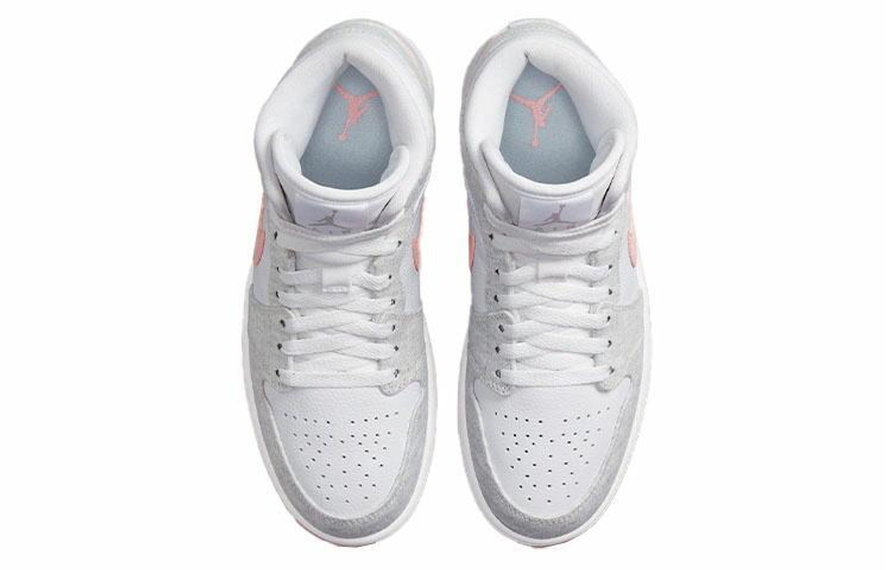 Кроссовки Jordan Air Jordan 1 Mid Se "Light Iron Ore" (Женская размерная сетка)